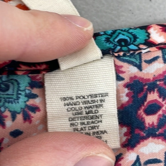 Raga Bohemian Romper Blue Red Size Large L - Picture 14 of 17